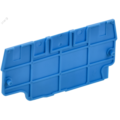 ARMAFIX Заглушка EPCX2.5-3 BU для колодки клеммной CP/CX2.5-3 синяя IEK