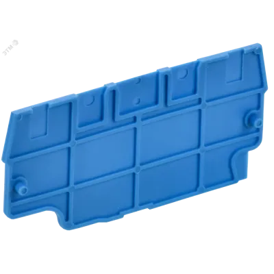 ARMAFIX Заглушка EPCX2.5-3 BU для колодки клеммной CP/CX2.5-3 синяя IEK