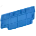 ARMAFIX Заглушка EPCX2.5-3 BU для колодки клеммной CP/CX2.5-3 синяя IEK