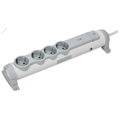 COMFORT Фильтр сетевой СФ-04К 16А 1,5м 3х1,5мм2 белый IEK