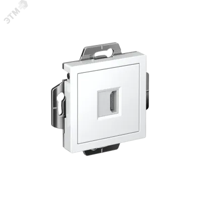 ATLASDESIGN РОЗЕТКА HDMI, механизм, БЕЛЫЙ