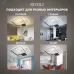 Светильник потолочный светодиодный Rivoli Beryl 6122-104 110 Вт 3000К - 6000К с пультом модерн