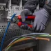 Кабелерез, ступенчатый рез, d 23 мм (120 мм2), длина 225 мм, фосфатированный, 3К ручки, StepCut XL