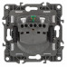12-2102-04 ЭРА Розетка 2P+E Schuko со шторками, 16A-250В, IP20, Эра12, шампань (10/100/2800)