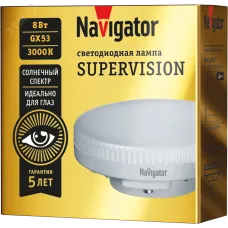 Лампа Navigator 95 432 NLL-GX53-8-230-3K-SV
