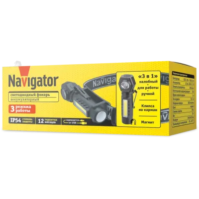 Фонарь Navigator NPT-CP32-ACCU