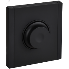 FORTE&PIANO Светорегулятор поворотно-нажимной 600Вт FP154M металл черный IEK