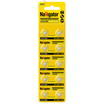 Элемент питания Navigator 95 664 NBT-07