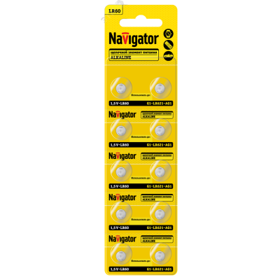 Элемент питания Navigator 95 665 NBT-08