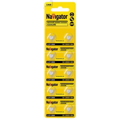 Элемент питания Navigator 95 666 NBT-09