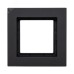 Эпика Рамка 1-местная IP44 черный пластик EKF