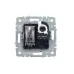 BRITE Розетка двойная TV+RJ45 кат.5E РТВ/РК12-БрЖ жемчуг