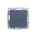 BRITE Розетка с заземлением с защитными шторками и крышкой 16А IP20 РСбш10-3-БрМ маренго