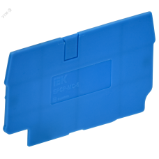 ARMAFIX Заглушка для колодки клеммной CP 10мм2 синяя IEK