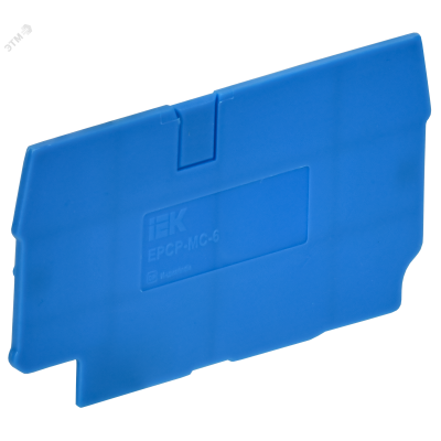 ARMAFIX Заглушка для колодки клеммной CP 10мм2 синяя IEK