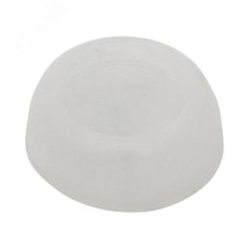 Силиконовый колпачок белый для плоской кнопки XB4