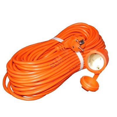 Удл-ль сил УШ-16 IP-54 шнур ПВС 3*1 50м