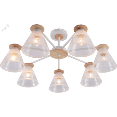 Люстра Rivoli Theothila 9177-308 7 х Е27 60 Вт модерн