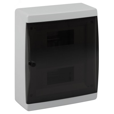 Корпус пластиковый навесной ЭРА COMFORT ЩРН-П-18 IP41 прозрачная крышка белый