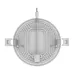 Светильник Gauss Frameless круг 24W 2400lm 4000K 85-265V IP20 монтаж ?155 170*27мм LED 1/30