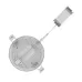 Светильник Gauss Frameless круг 24W 2400lm 4000K 85-265V IP20 монтаж ?155 170*27мм LED 1/30