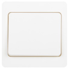 Кнопка Intro Style 7-109-01 10А-250В, IP20, СУ, белый