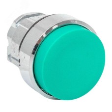 Исполнительный механизм кнопки XB4 зеленый выпирающая возвратный без фиксации, без подсветки IP65