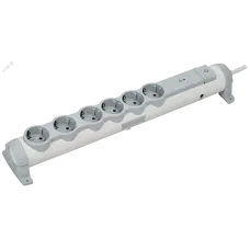COMFORT Фильтр сетевой СФ-06К 16А 3м 3х1,5мм2 белый IEK