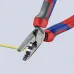 Пресс-клещи для обжима контактных гильз 9 гнезда 025-160мм (AWG 23-5) L=180мм 3-компонентные рукоятки