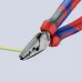 Пресс-клещи для обжима контактных гильз 9 гнезда 025-160мм (AWG 23-5) L=180мм 3-компонентные рукоятки