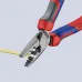 Пресс-клещи для обжима контактных гильз 9 гнезда 025-160мм (AWG 23-5) L=180мм 3-компонентные рукоятки