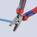 Пресс-клещи для обжима контактных гильз 9 гнезда 025-160мм (AWG 23-5) L=180мм 3-компонентные рукоятки
