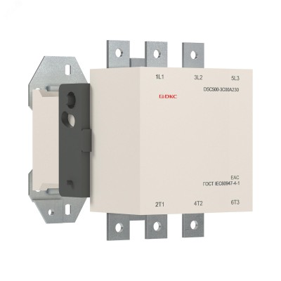 Контактор магнитный 500А 250кВт (AC3) кат 220В AC