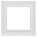 BRITE Рамка 1-местная РУ-1-БрАБ арктический белый IEK
