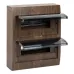 Щит распределительный навесной ЩРН-П-24 темное дерево IP41 EKF PROxima