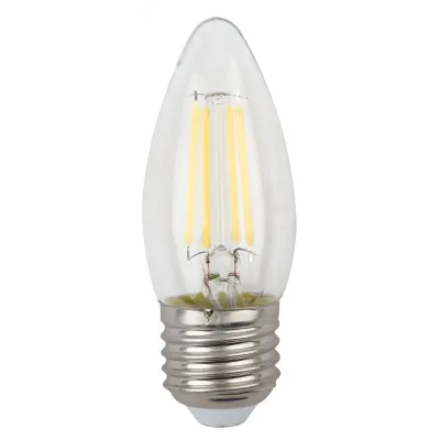 Лампочка светодиодная ЭРА F-LED B35-11W-827-E27 Е27 / Е27 11Вт филамент свеча теплый белый свет