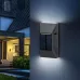 Светильник уличный ЭРА ERAFS012-07 на солнечной батарее настенный ЭРА 6 LED 13*7*3 см