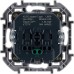 Розетка 1-местная с заземлением с защитными шторками 16А с USB C 5В безвинтовое крепление антрацит INSPIRIA