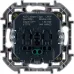 Розетка 1-местная с заземлением с защитными шторками 16А с USB C 5В безвинтовое крепление антрацит INSPIRIA
