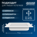 Светильник Gauss Elementary Downlight квадрат 5,5W 460lm 4000K 170-260V IP20 95*26 белый LED 1/100