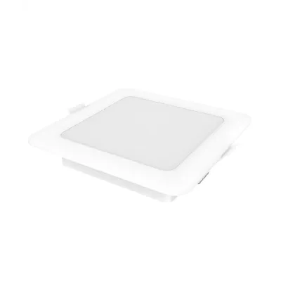 Светильник Gauss Elementary Downlight квадрат 10W 780lm 4000K 170-260V IP20 120*26 белый LED 1/100