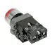 Кнопка BA42 с подсветкой 230В красная NC IP65 PROxima