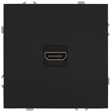 Розетка скрытого монтажа в рамку HDMI IP20 антрацит 15-3114-05 Galaxy