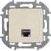 Розетка компьютерная RJ45 категория 6 UTP слоновая кость INSPIRIA