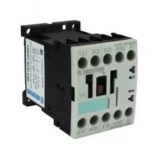 Контактор электромагнитный 3RT1016-1AR01, 3-пол., 9A, AC-3, 4кВт/400V, 1НO, 415V AC, 50/60Гц, типоразмер S00, винтовые клеммы, IP20