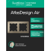 ATLASDESIGN AIR 2-постовая РАМКА, ШАМПАНЬ/дымчатый белый