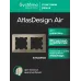 ATLASDESIGN AIR 2-постовая РАМКА, ШАМПАНЬ/дымчатый белый