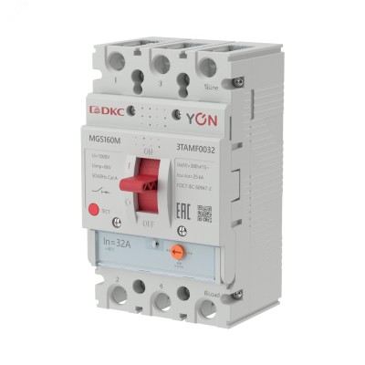Выключатель автоматический YON MGS160 3P 25,6-32 A 25 kA