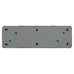 Розетка Intro Quadro 2-208-02 с заземлением четырехместная 4х2P+E, 16А-250В, IP20, ОУ, слоновая кость