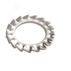 Шайба стопорная с наружными зубцами М4 DIN 6798 INOX